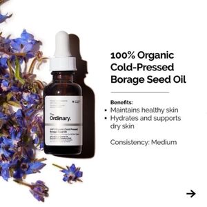 The Ordinary 100% Organic Cold-Pressed Borage Seed Oil